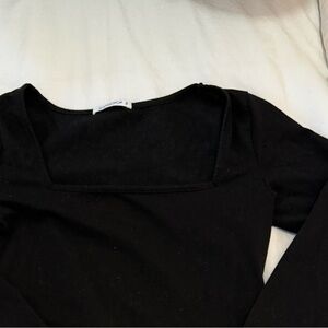 Mango Pop Black Body Suit